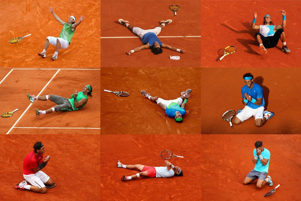 Rafa nadal at roland garros